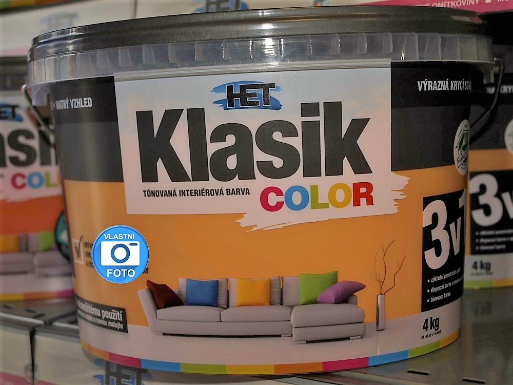 HET Klasik COLOR meruňková