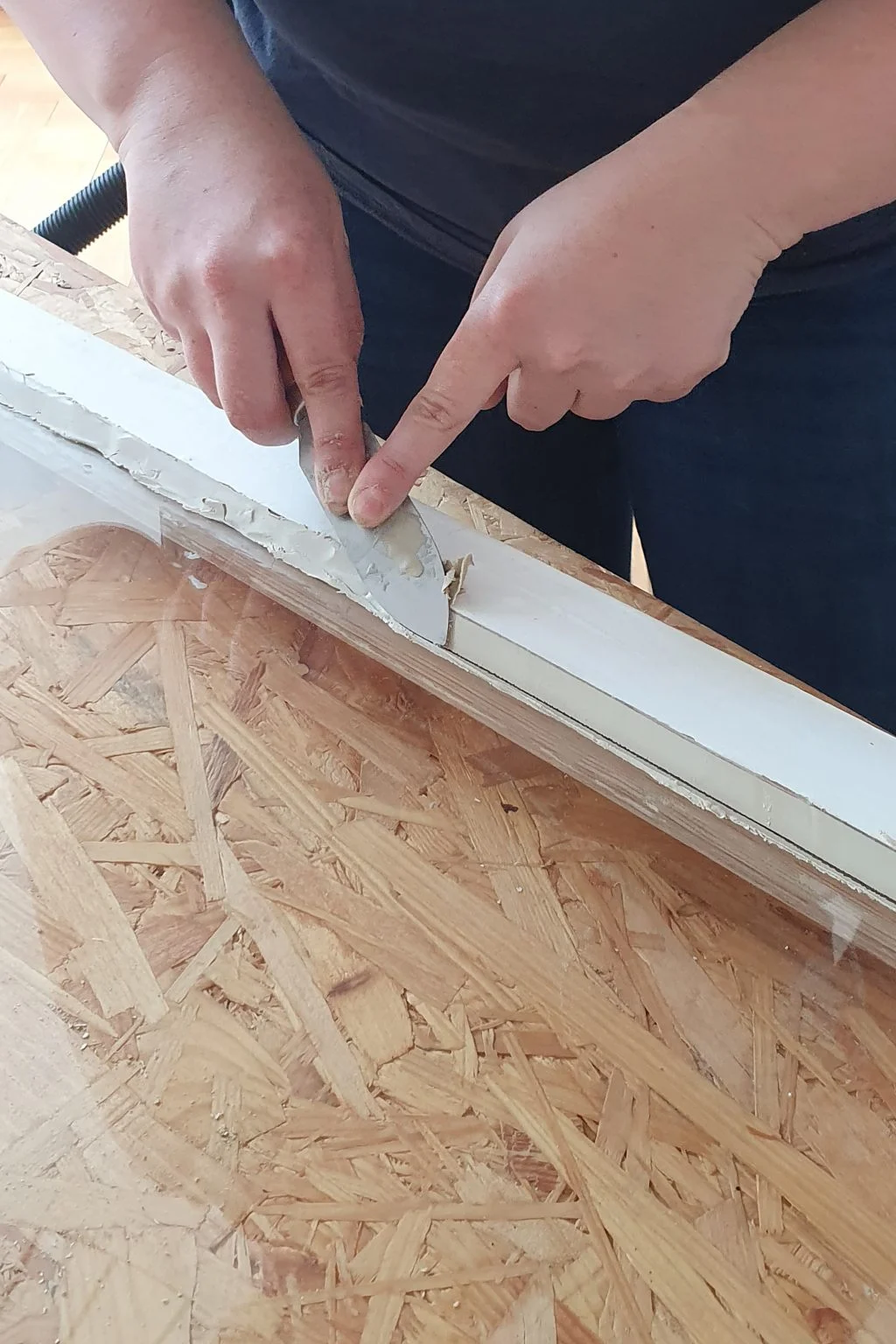 Rekonstrukce oken tmelení