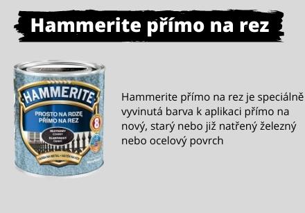 Hammerite přímo na rez