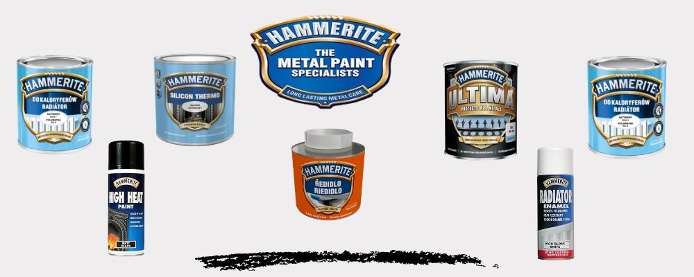 Barvy na kov Hammerite