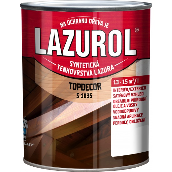 Lazurol Topdecor buk 0,75l