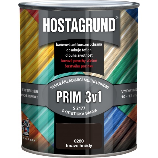 BAL Hostagrund PRIM 3v1 S2177 0280 2,5 hnědá tmavá