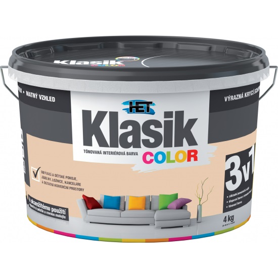 HET Klasik COLOR 0247 béžový krémový 1,5kg