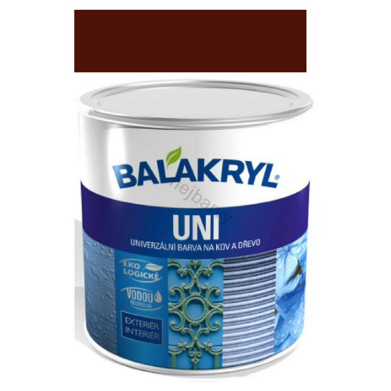 Balakryl UNI Mat 0245 tmavě hnědý 2,5kg
