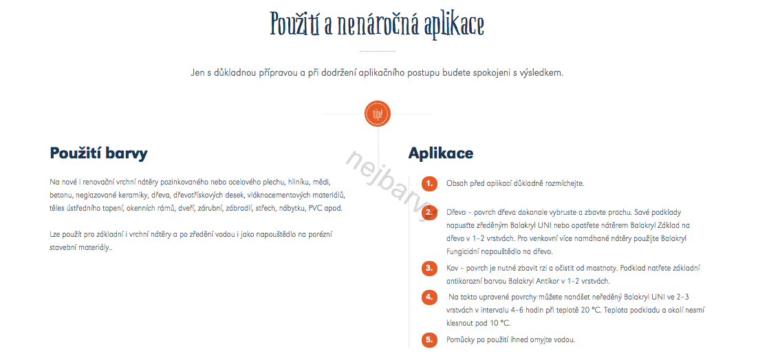 Balakryl UNI Mat 0250 palisandr 2,5 kg