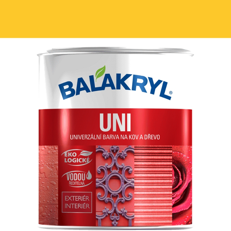 Balakryl UNI Lesk 0620 žlutý 2,5 kg