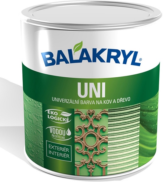 Balakryl UNI Satin RAL 7035 světle šedá 2,5 kg