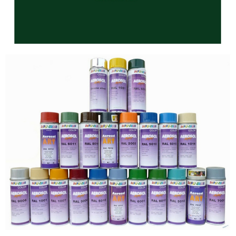Dupli-Color aerosol ART lesklá RAL 6005 mechová zeleň 400ml