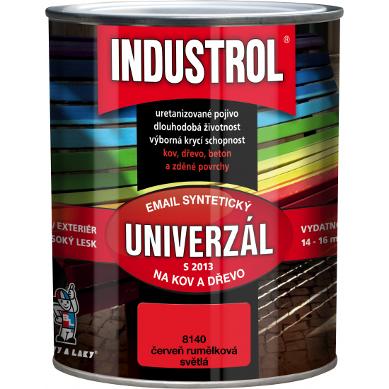 Industrol červeň rumělková světlá