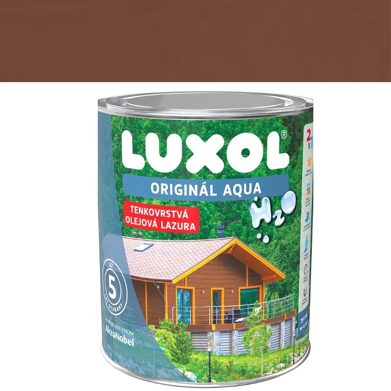 Luxol Aqua Ořech 0,75l