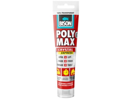 Bison Poly Max Crystal Express 115g trans.