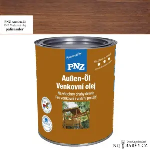 PNZ venkovní olej 0,75l - palisandr (AUSSEN - ÖL)