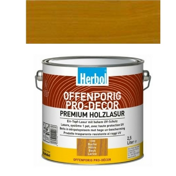 Herbol offenporig pro decor 2,5l jasan