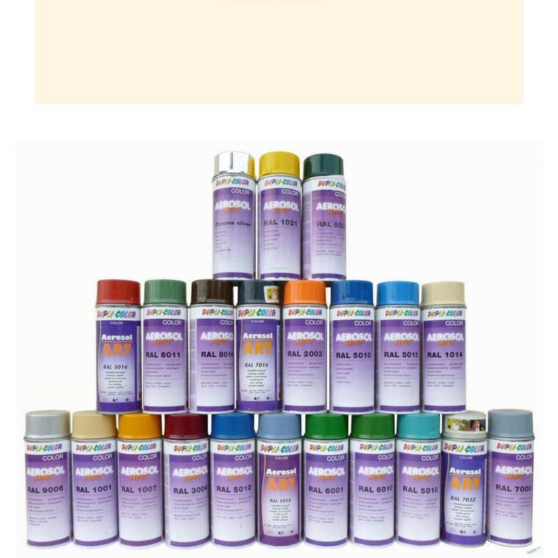 Dupli-Color aerosol ART RAL 1013 perlová bílá 400ml