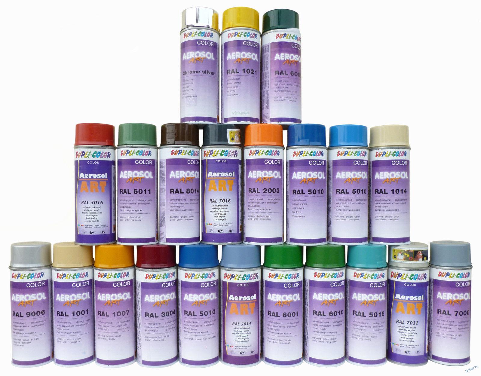 Dupli-Color Aerosol ART leslá RAL 2000 žlutooranžová 400ml