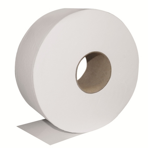 Toaletní papír bílý Jumbo průměr 190mm 2vrstvý - 1balení/ 12 ks