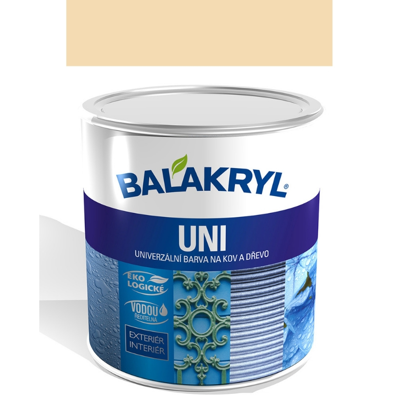 Balakryl UNI Mat 0615 slonová kost 0,7kg