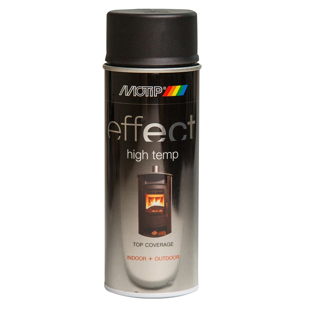 Motip sprej Deco Effect Resistant černý 400ml