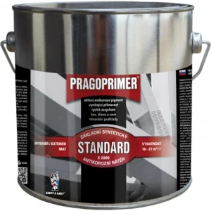 Pragoprimer Standard S2000 základní barva na kov, šedá, 2,5 l