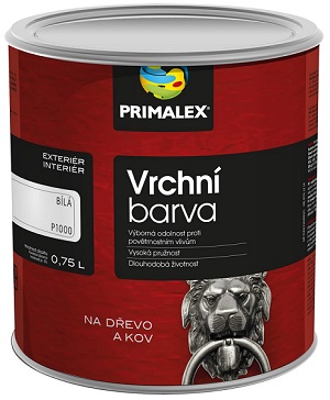 PPG Primalex Vrchní barva - zeleň tmavá 5400 Lesk 0,75l