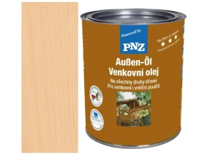 PNZ Venkovní olej přírodní (Aussen-Öl natur) – ochranný olej na dřevo 2,5 l