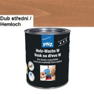 PNZ Vosk na dřevoW (Holzwachz) dub střední hemlock 2,5l