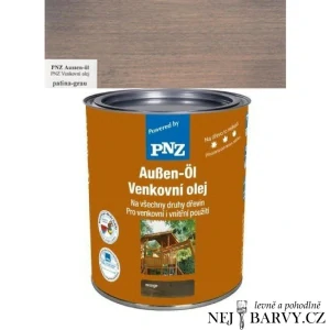 PNZ venkovní olej 2,5l - patinově šedý (AUSSEN - ÖL)