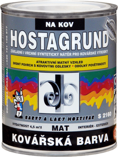 HOSTAGRUND kovářská barva černá 0,6l