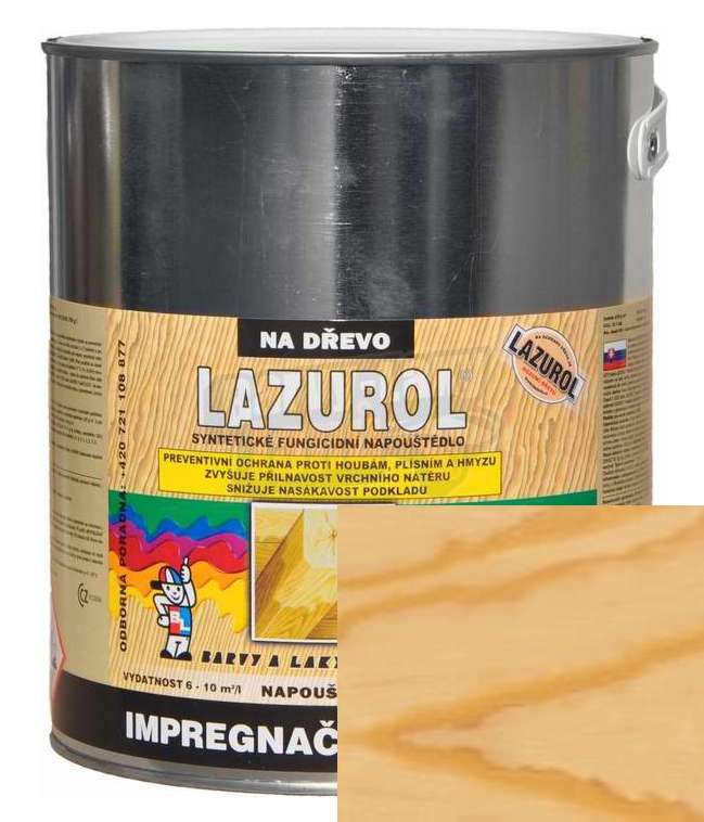 Lazurol S 1033 impregnační základ na dřevo čirý 4,5 l