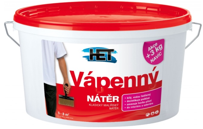 HET vápenný nátěr 12+3 kg