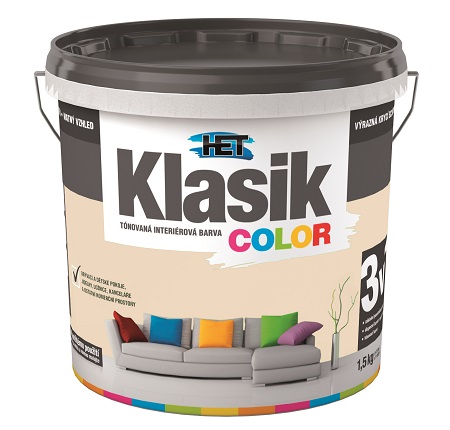 HET Klasik COLOR 0217 bežový 1,5 kg