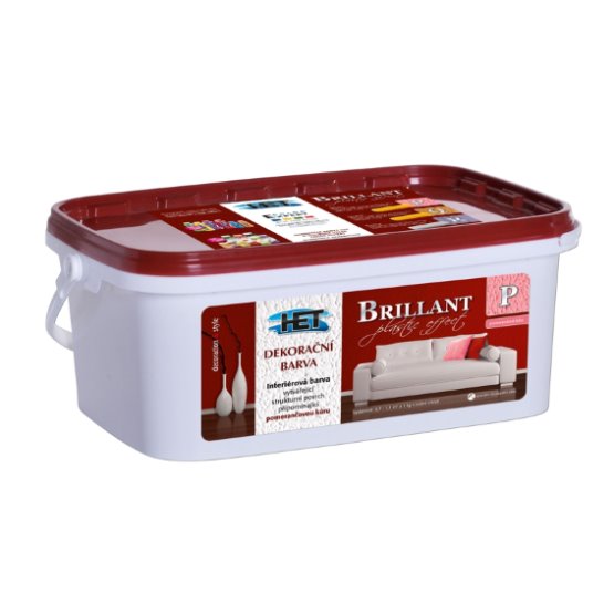 HET Brillant P struktura bílý 5kg