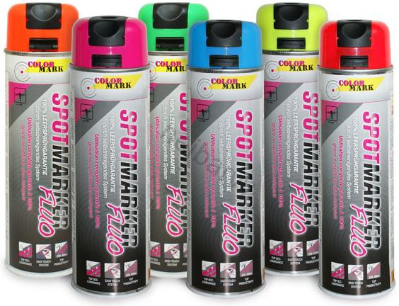 Motip Colormark - Spotmaker Fluo 500ml - signální oranžová