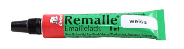 Elefant Remalle smalt na vany bílý 8g