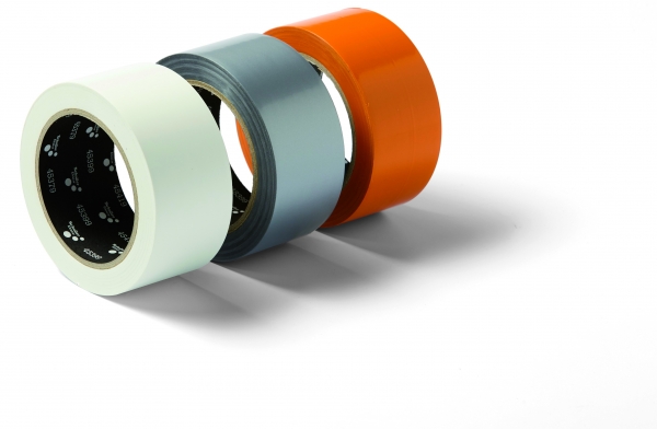 Stavební lepící páska z PVC s UV oranžová 50mm x 33m