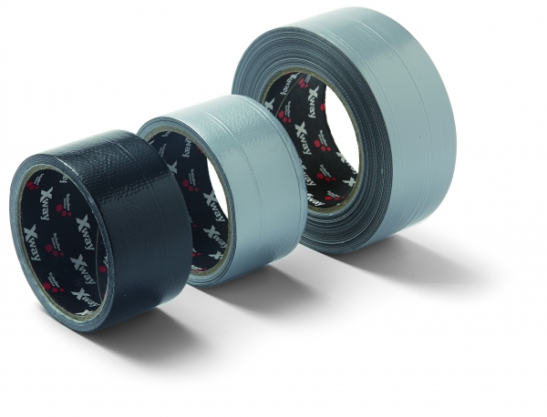 Schuller X-WAY Stavební lepící páska černá 48mm x 10m