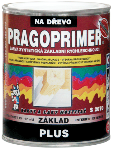 Pragoprimer plus  S2070/0100 bílá 0,6l