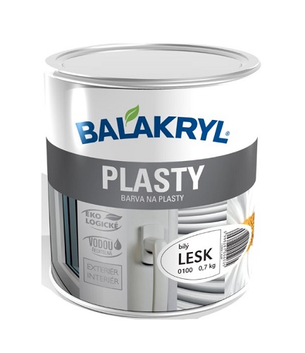 Balakryl PLASTY 0100 bílá lesk 0,7kg