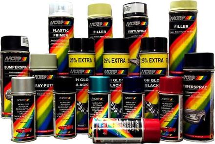 Motip akrylový autolak škoda SD 1000 bílá křída 200 ml