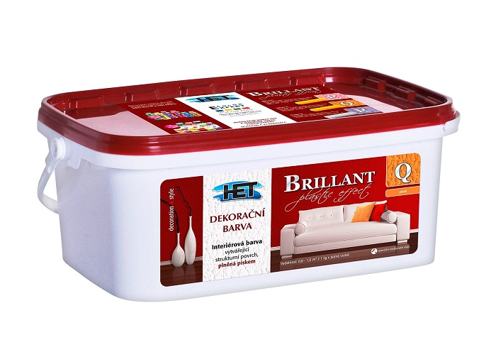 Het Brillant Q - struktura s pískem 5Kg