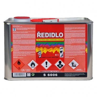 Ředidlo S 6006 Hostivař 4L