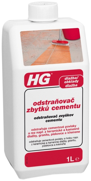 HG odstraňovač zbytku cementu 1l