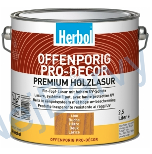 Herbol offenporig pro decor 0,75l jasan