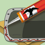 DEN BRAVEN gasket sealant červený 310ml