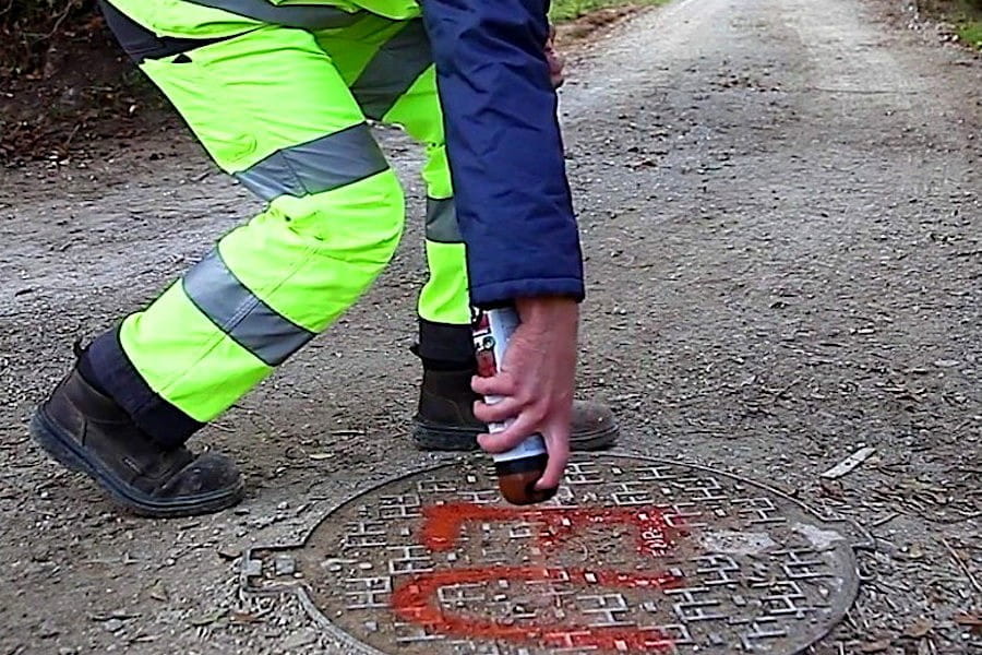 Soppec Track Marker červený 500ml
