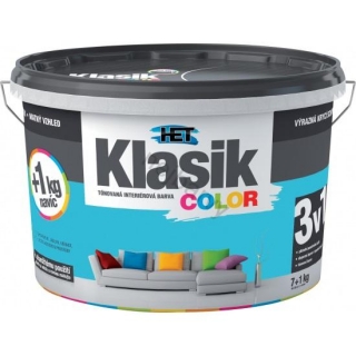 HET Klasik COLOR 0487 Modrý tyrkysový 4kg